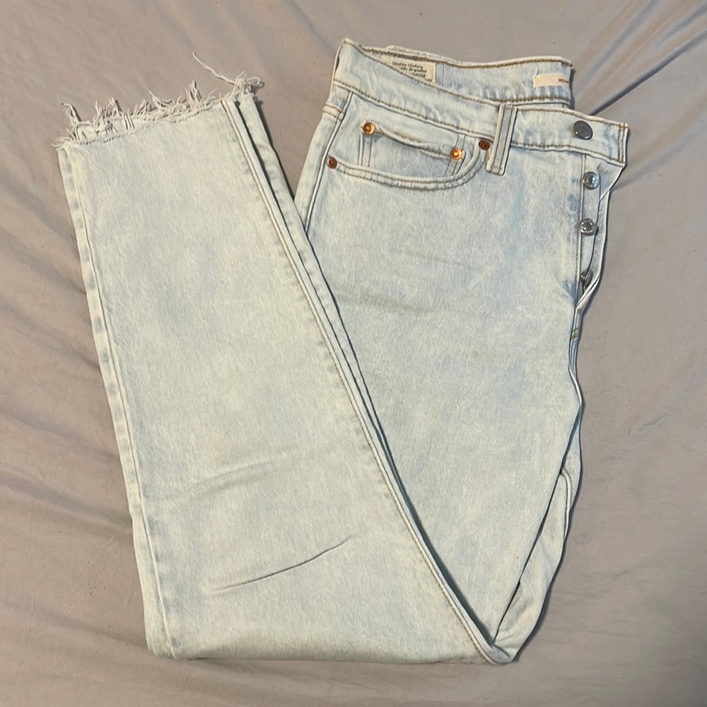 Levi's Light Blue High Rise Women Jeans